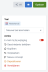 Pagina-acties in iWink CMS